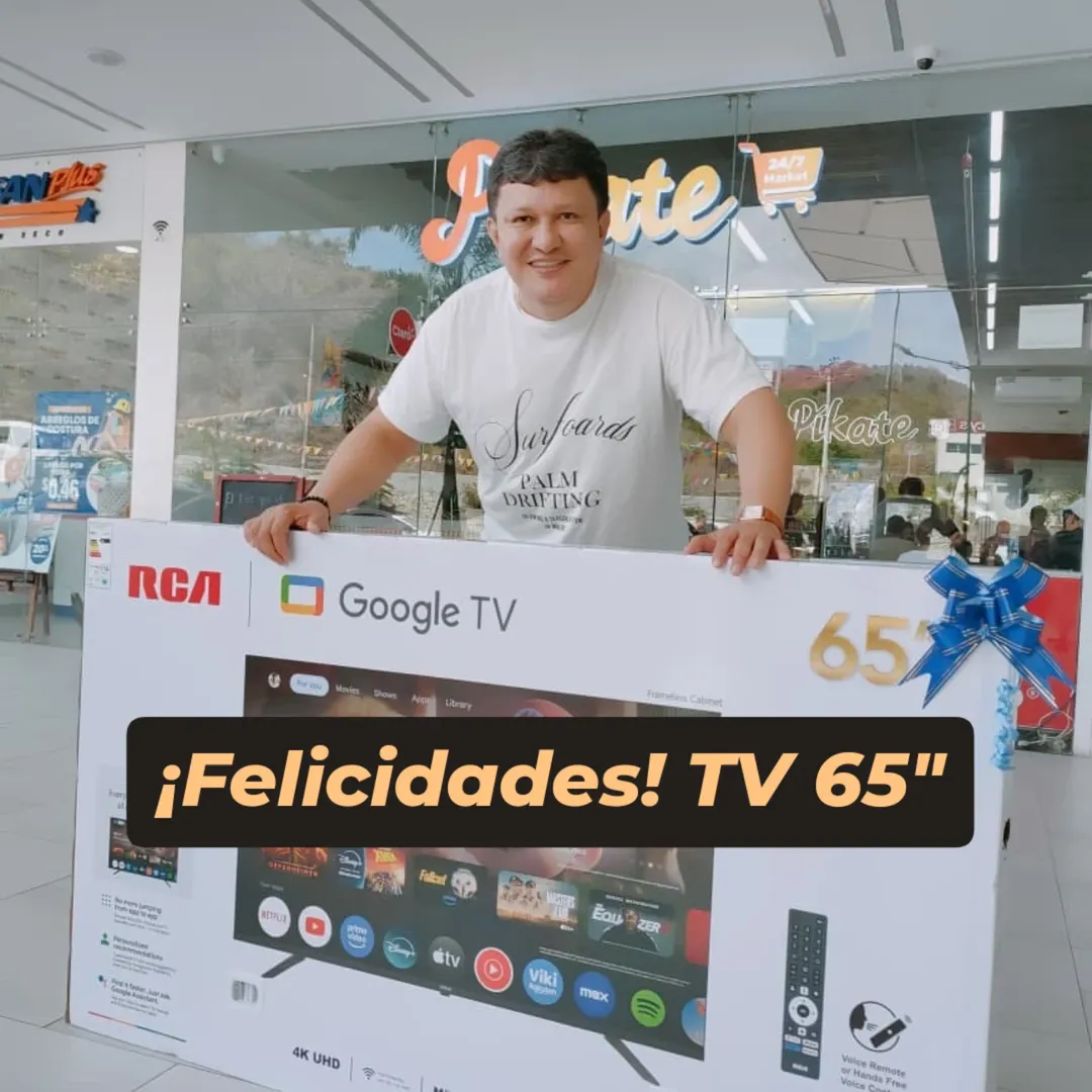 🎉📺 ¡Tenemos a los ganadores de los TV de 65’’! Compartimos con ustedes los momentos de la ent